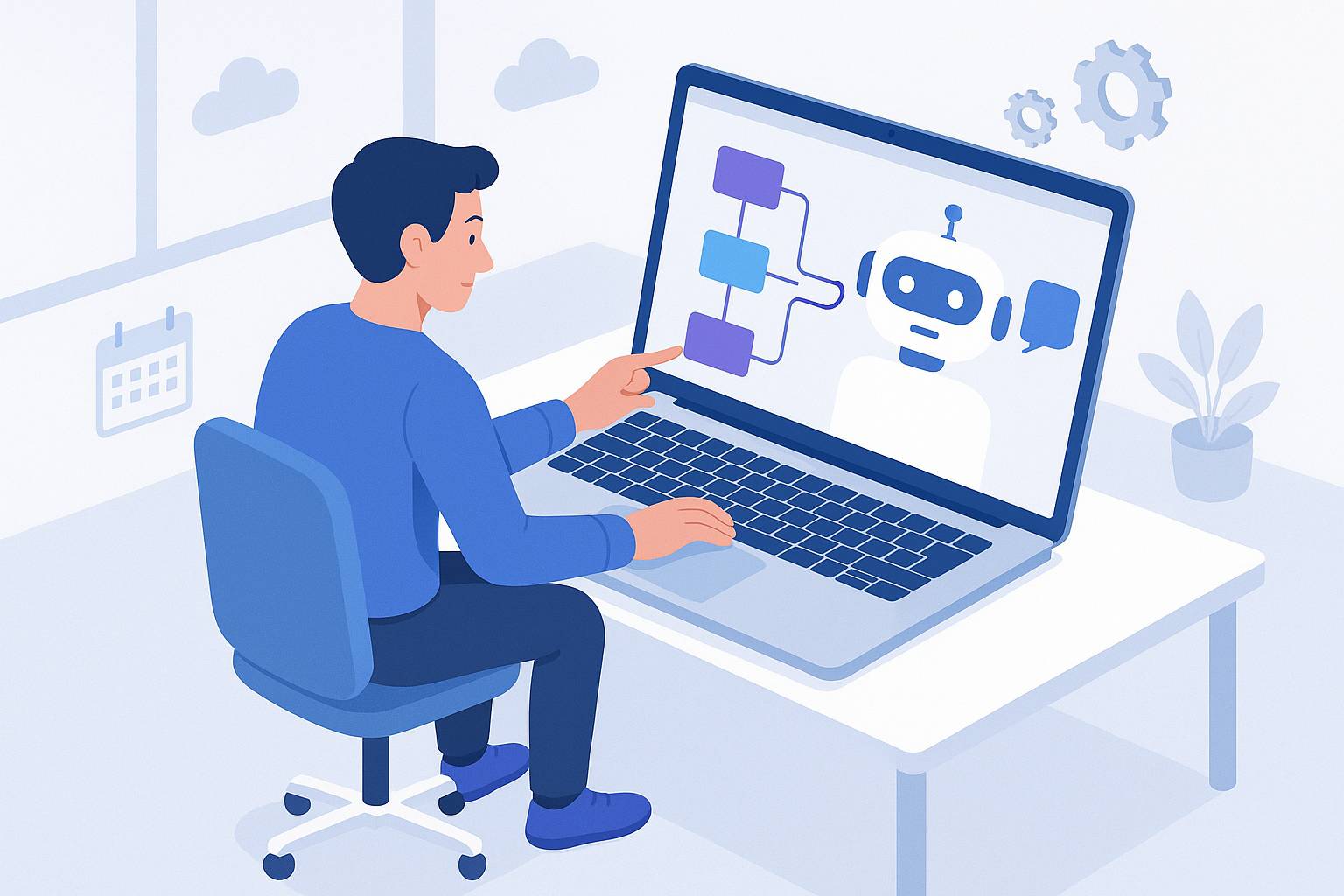 Cómo crear un asistente virtual personalizado con IA sin saber programar